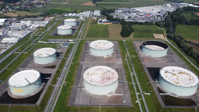 In Lannach ist das drittgrößte Erdöllager Österreichs. Es ist über die Pipeline von Triest nach Schwechat verbunden. | Foto: MeinBezirk/Simon Michl