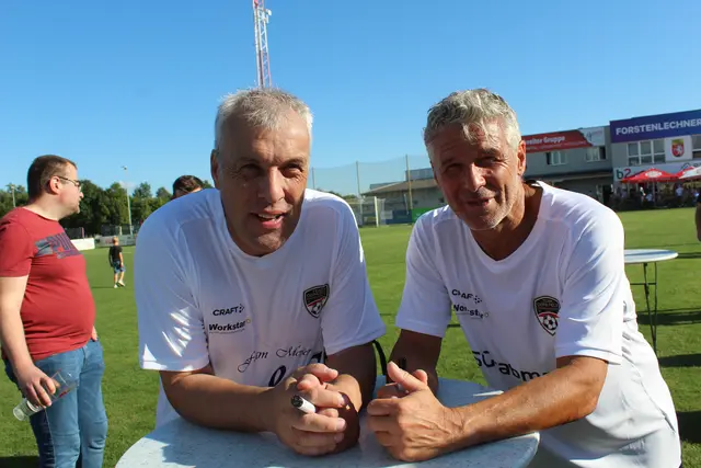 Copa Pele 2025 in Perg, Herbert Gager und Thomas Flögel | Foto: MeinBezirk Perg/Köck