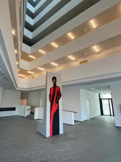 Golifs Gestalten in einem Floridsdorfer Wohnbau. | Foto: Golif