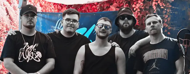 Von links: Chakkaz (Linz-Land), Hashmir (Wels), Haag (Linz), K_Neon (Rohrbach) und Socn (Braunau) | Foto: Asim Vugdalic