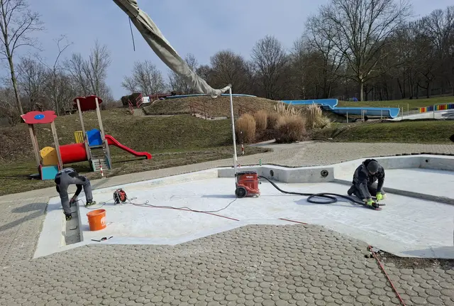 Die Sanierungsarbeiten sind im vollen Gange.  | Foto: SPÖ Stadtorganisation Bruck/Leitha