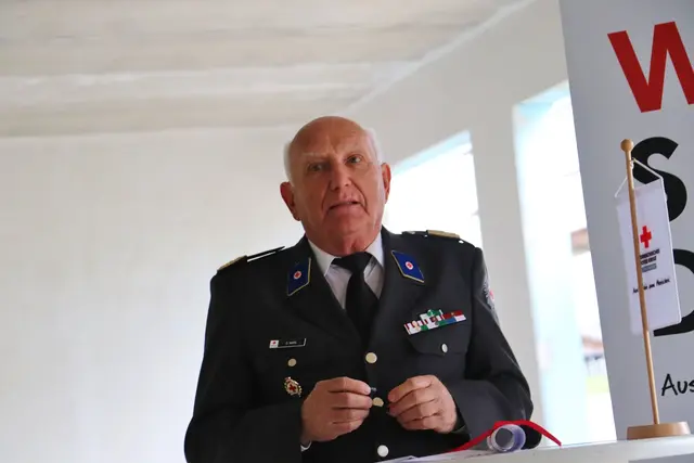 Vizepräsident des Österreichischen Roten Kreuzes  Otto Marl | Foto: Edith Ertl