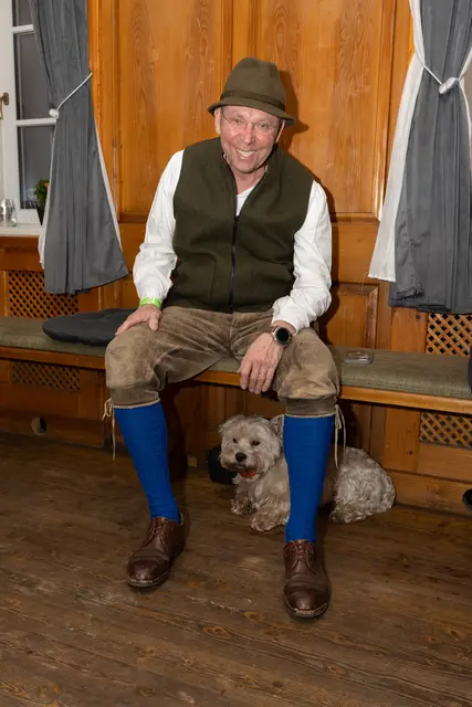 Michael Binder mit seinem Idefix. | Foto: Santrucek