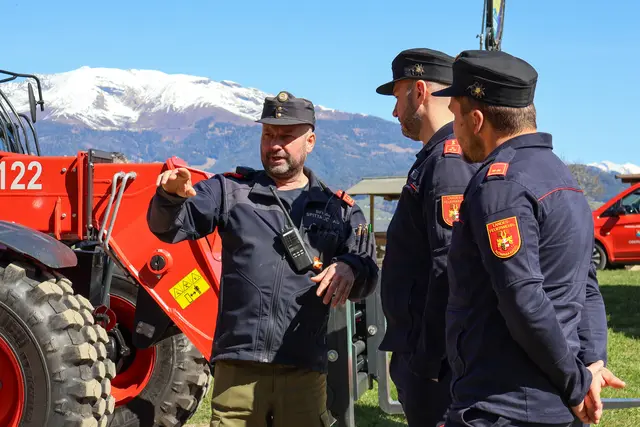 Aus dem Bezirk Spittal zählen zehn Kameraden zur neuen Einheit. Harald Ebner (links) ist der Bereitschaftskommandant der F-KAT-Bereitschaft 2 aus Spittal. | Foto: BFKDO Spittal