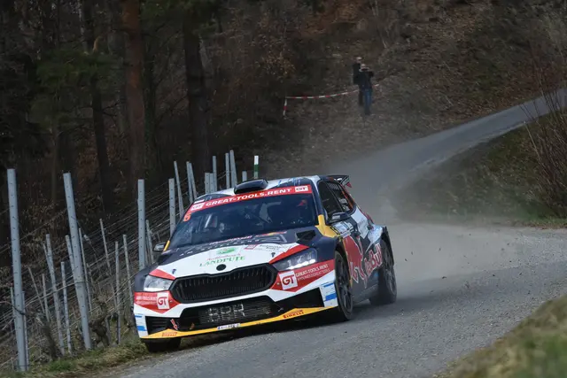 Raimund Baumschlager und Thomas Zeltner im Skoda Fabia RS Rally2 | Foto: Harald Illmer