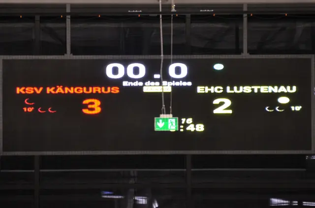 Finale in der ÖEL KSV Kängurus gegen EHC Lustenau. | Foto: WAFO