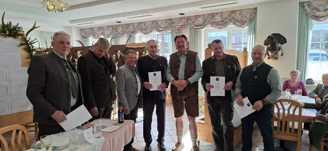 Bei der Hegeringschau in Puchberg. | Foto: Gemeinde Puchberg