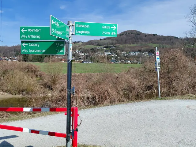 Richtung Lengfelden geht's weiter.  | Foto: H.Bachinger