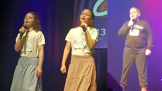 Luisa Pomper, Isabella Andrä und Maximillian Zach