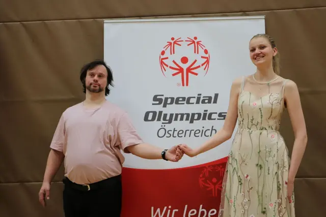 Special Olympics Couple Unified Partner Fotocredits Andreas Lennert | Foto: Bildrechte: Sportunion Tanzsportclub Linz