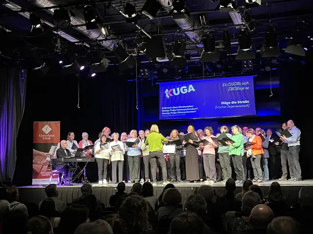 Gemeinsamer Auftritt der Chöre Unterpullendorf und Oberpullendorf | Foto: Gesa Buzanich