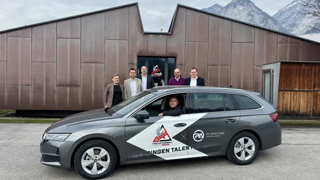 Der Tiroler Fußballverband und die AKA Tirol freuen sich über einen starken Partner. | Foto: TFV