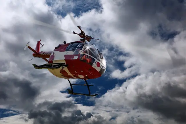 Das Mädchen wurde per Notarzthubschrauber in die Klinik in Innsbruck gebracht.  | Foto: BB Archiv (Symbolfoto) 