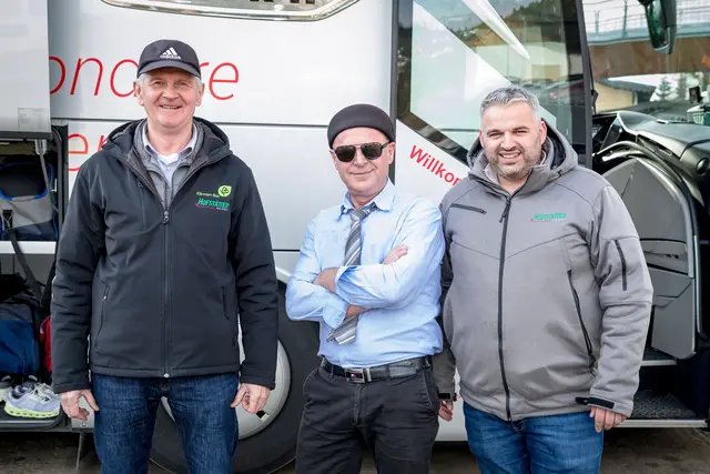 Die Buspartner sorgten für eine sichere Hin- und Rückfahrt.