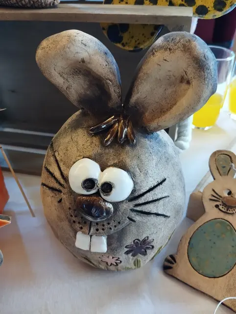 Frohe Ostern wünscht der Hase