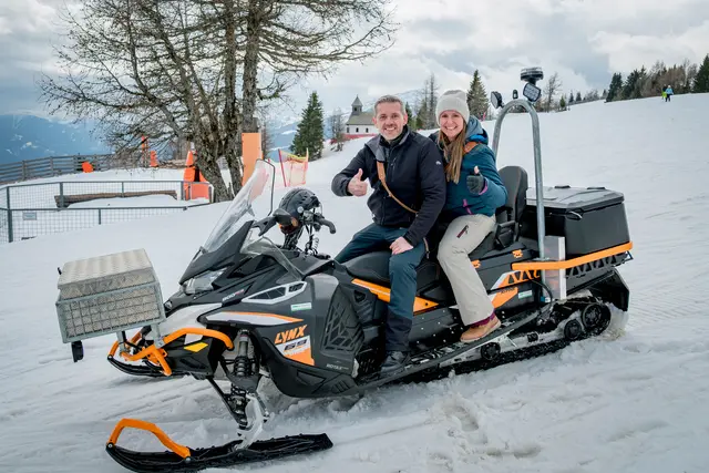 Für MeinBezirk.at unterwegs: Bernhard und Bettina.