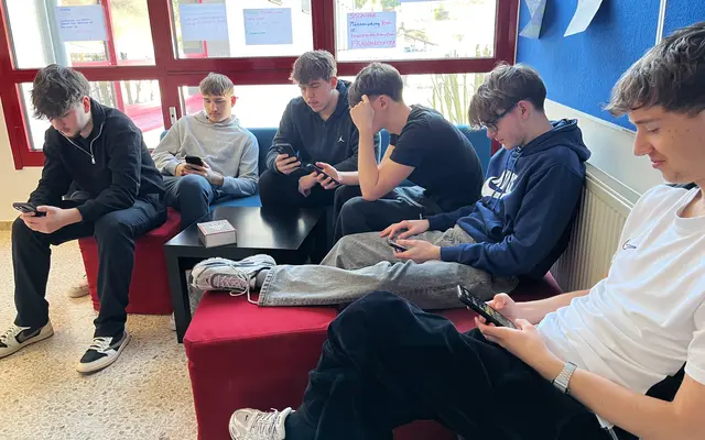 Pause in der Oberstufe | Foto: Gesa Buzanich