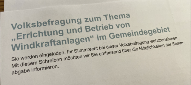 423 Bürger stimmten gegen das Vorhaben, 410 dafür.