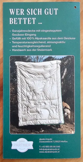 Ganzjahresdecken fürs Wohlbefinden