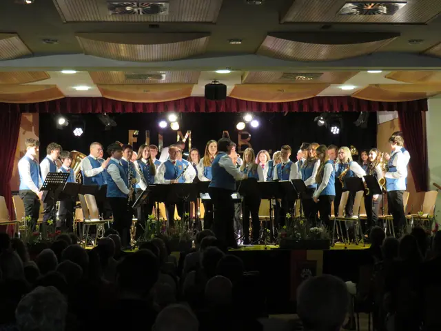 Der Arbeitermusikverein Neufeld sorgte bei seinem Frühlingskonzert für einen stimmungsvollen Nachmittag. 