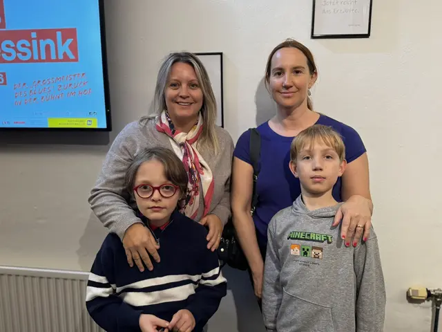 Miriam, Michaela, Massimo und Julian