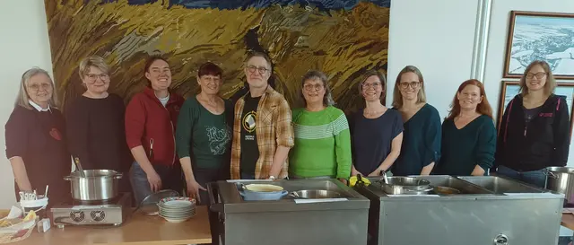 Maria Bednar, Tanzberger Roswitha, Carmen Leiner, Lucia Mechtler, Manfred Eschling, Heidi Pfanner, Marion Coufal, Andrea Ausfelder, Manuela Beer, Daniela Steinlesberger. | Foto: Pfanner