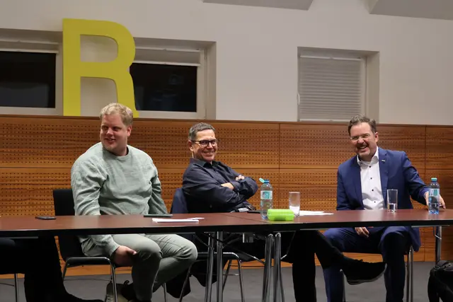 Martin Burner, Hans Moser und Stefan Schöfl | Foto: MeinBezirk/Constance Haslberger