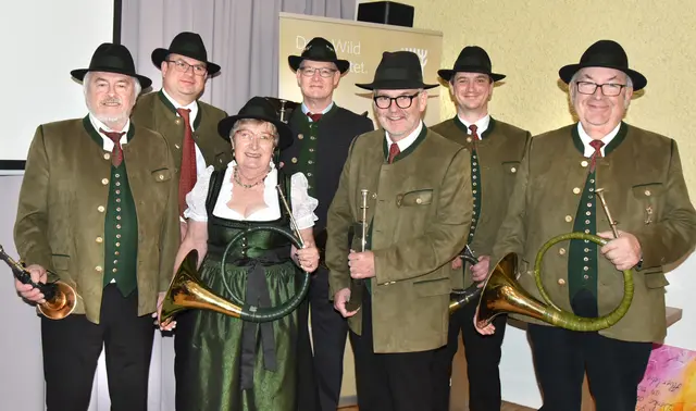 Jagdhornbläser Gruppe Haugsdorf | Foto: Herbert Schleich