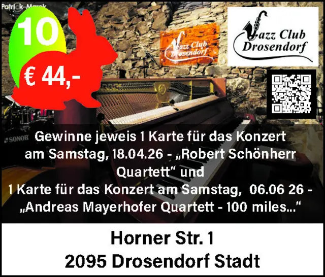 Gewählten Gewinn (Zahl), entweder mit dem Gewinnkupon der Printausgabe vom 18./19.03. oder per Mail an horn@meinbezirk.at senden.