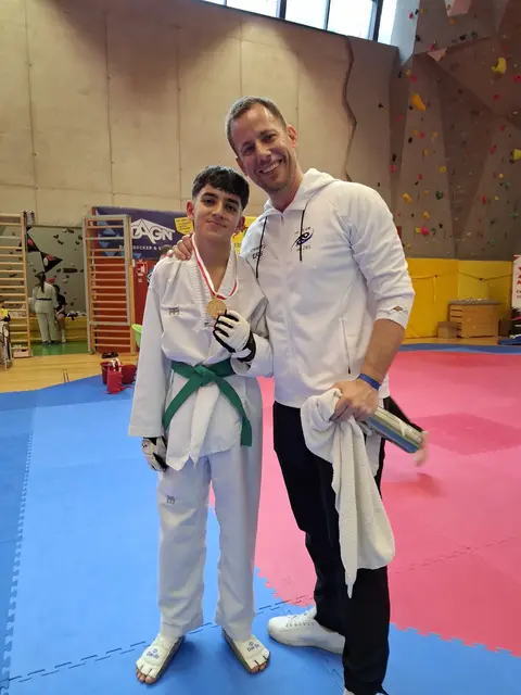 Arda Acikalim und Christian Lenzi