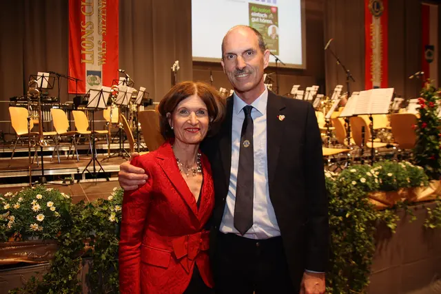 Bundesrätin Andrea Eder-Gitschthaler mit Gatten Thomas Eder.