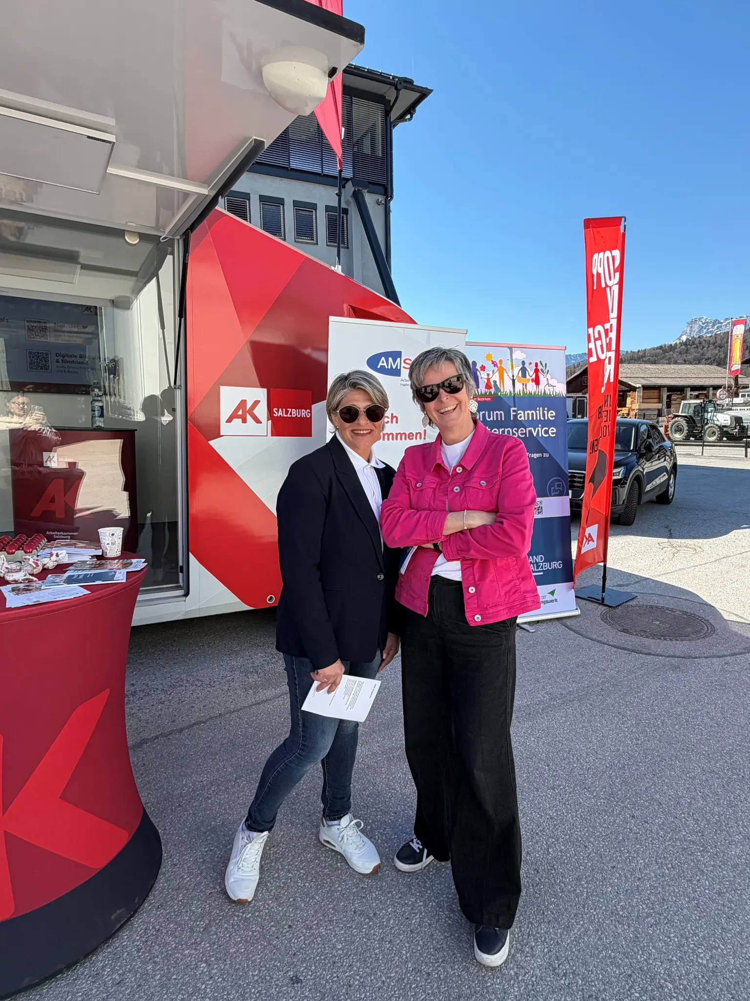 AMS Hallein campaign: Advice, information, and exchange for women - | ...