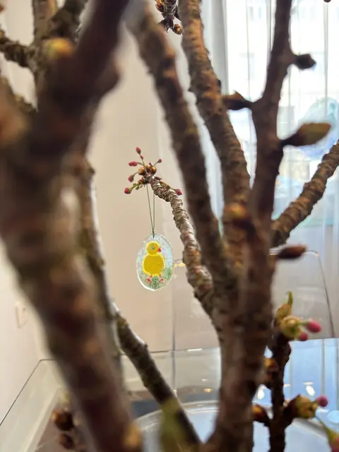 Jedes Stück ein Unikat – handgemachter Osterschmuck | Foto: Lauren Fahrenberger / MeinBezirk