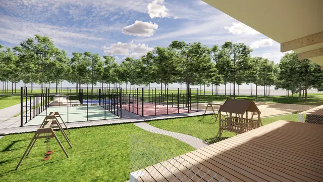 Ein attraktives Angebot wird sowohl In- als auch Outdoor geschaffen.