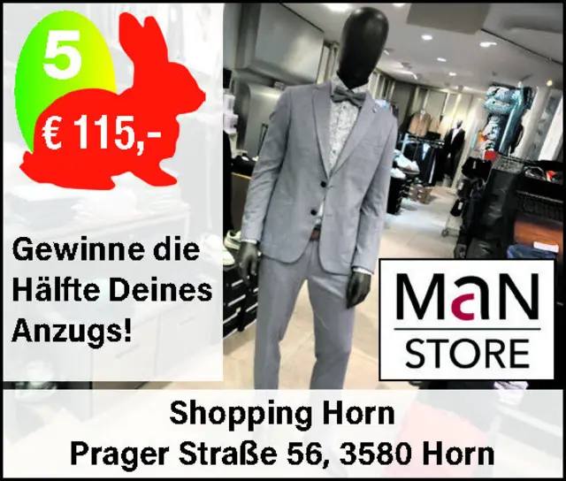 Gewählten Gewinn (Zahl), entweder mit dem Gewinnkupon der Printausgabe vom 18./19.03. oder per Mail an horn@meinbezirk.at senden.
