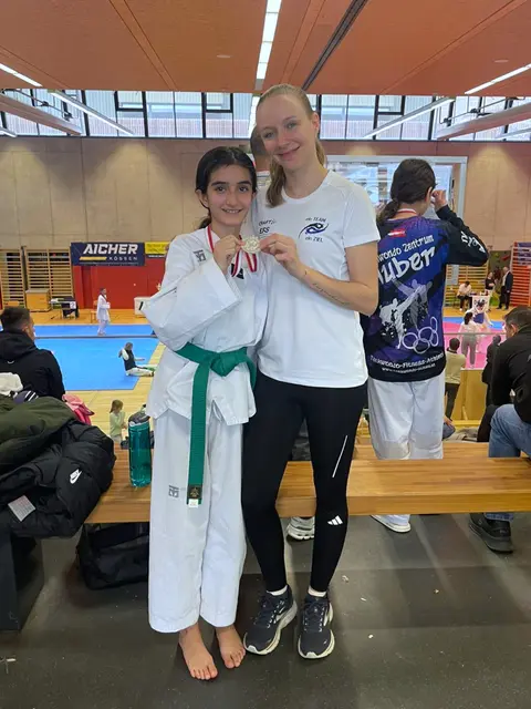 Derin Kop und Elisa Engl