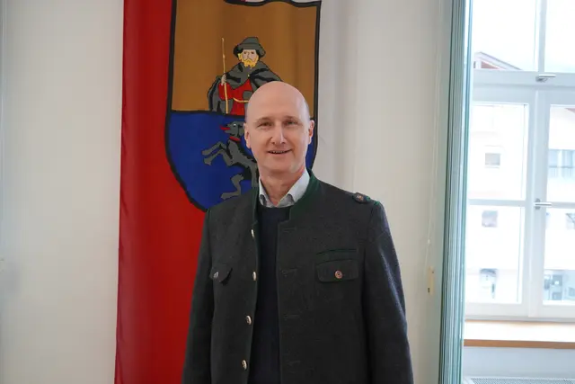 Der Bürgermeister von Werfen, Hubert Stock. | Foto: Emanuel Hasenauer