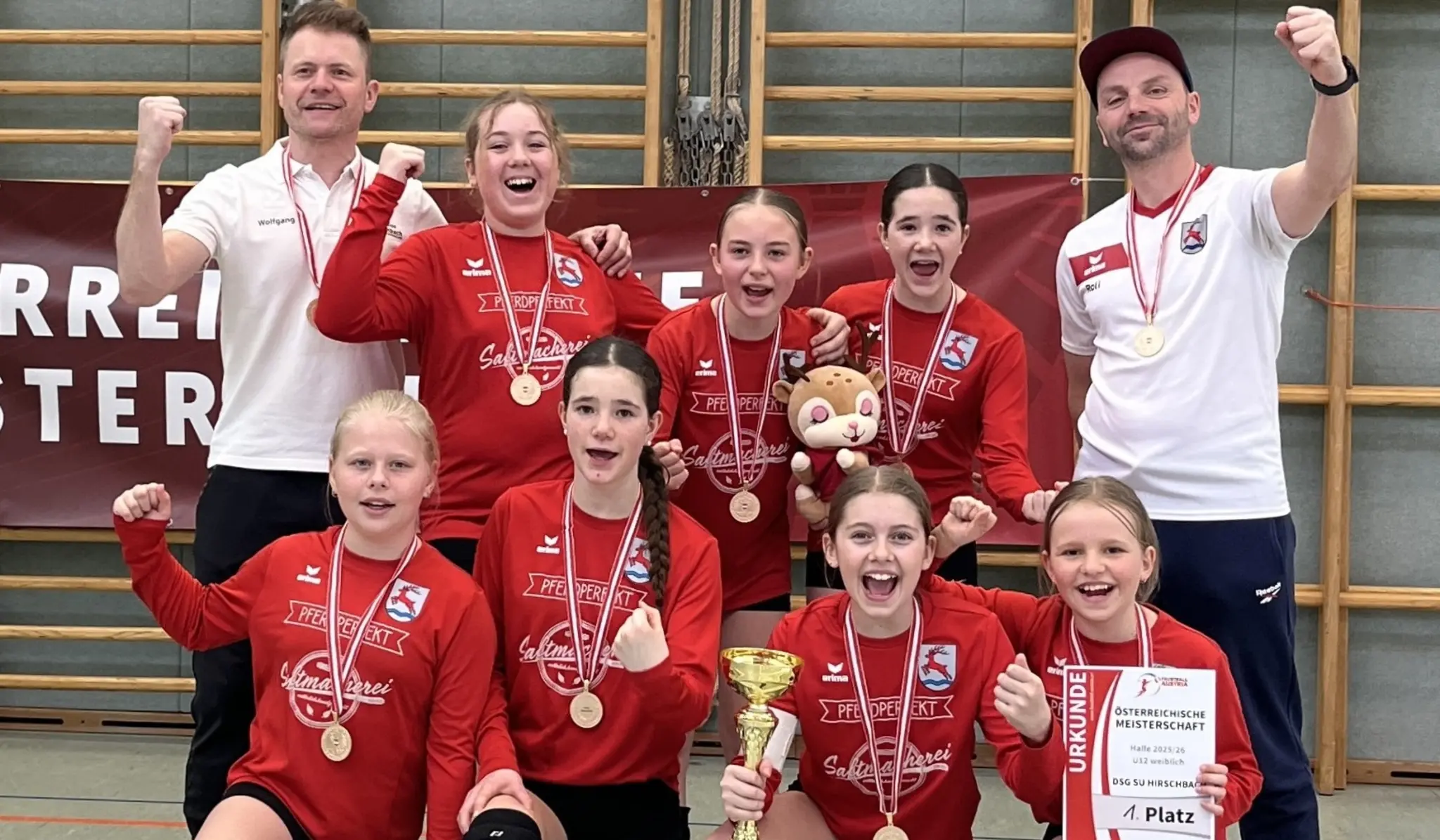 Fistball: Hirschbach U-12 girls win national championship title - | ...