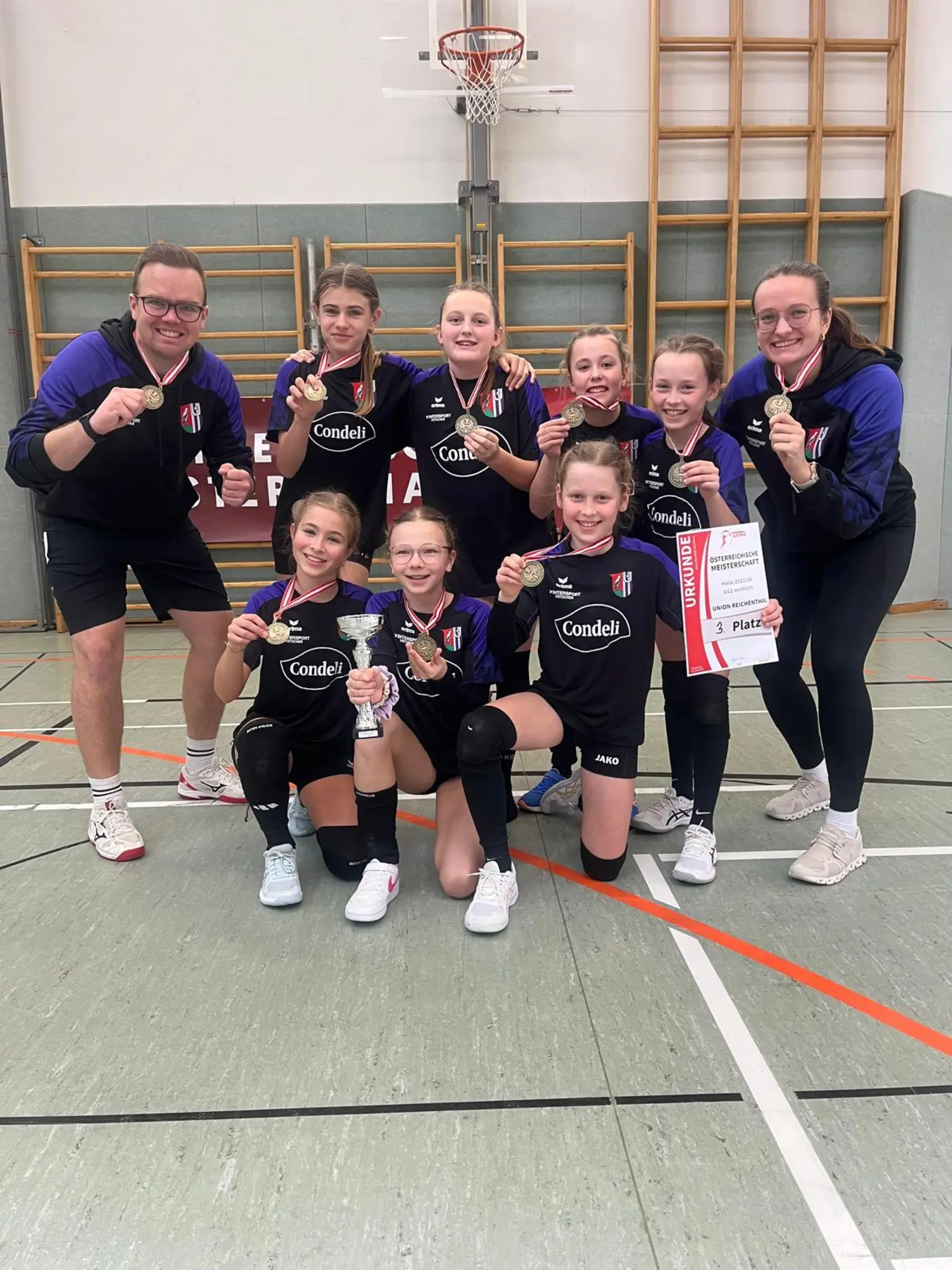 Fighting spirit leads to a medal: Reichenthal U12 fistball team celebrates ...