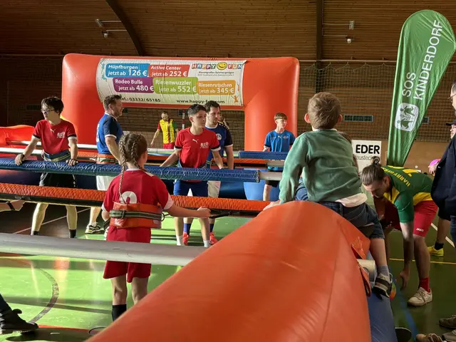 Die Offene Jugendarbei Pinkafeld organisierte wieder ein Riesenwuzzlerturnier. | Foto: SOS-Kinderdorf Burgenland