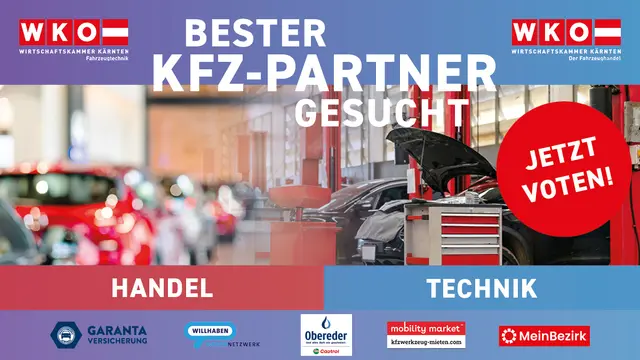 [Anzeige] Die Wahl zum KFZ-Partner 2026 - jetzt abstimmen