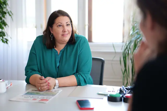 Die Zeiten seien momentan wirklich für alle sehr herausfordernd. Aber im Vergleich zu den anderen Städten in Europa sei in Wien das Wohnen noch leistbar, so die Stadträtin. | Foto: Max Spitzauer/RMW