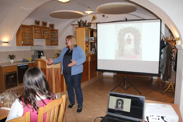 Bezirksbäuerin Klaudia Ritzberger bei Ihren Grußworten