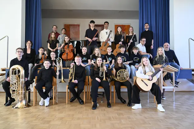 Der musikalische Nachwuchs aus dem Bezirk zeigte beim Landeswettbewerb in Freistadt eindrucksvoll sein Können. | Foto: Pumberger