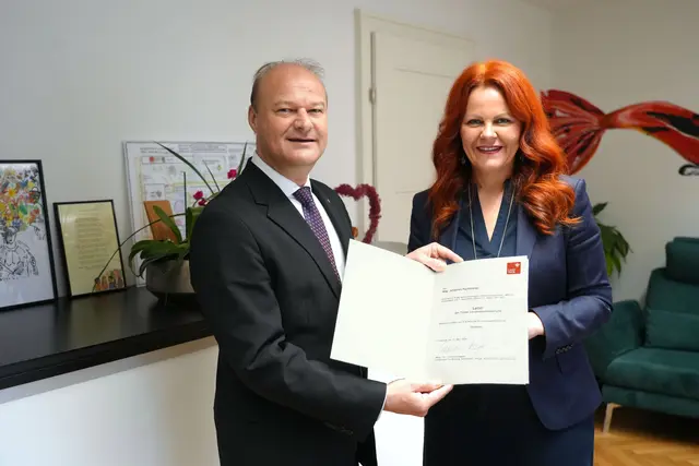 Ab 1. September 2026 übernimmt Johannes Puchleitner die Leitung des Tiroler Landeskonservatoriums. | Foto: Land Tirol/Krepper