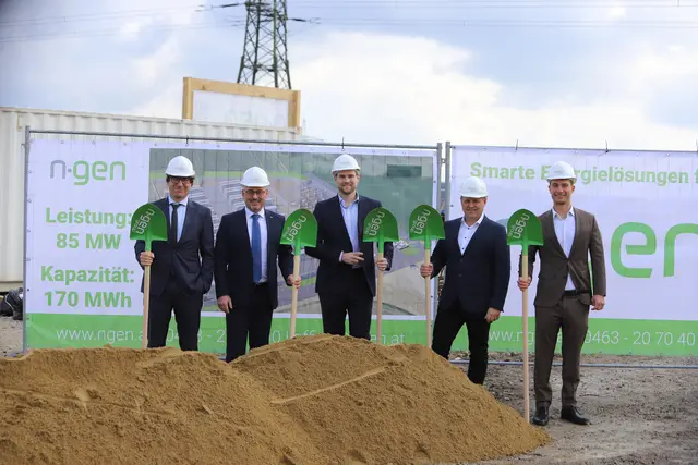 Dejan Paravan, Klaus Mühlbacher, Matija Dolinar, Gerhard Höflmaier und Andreas Ljuba. | Foto: NGEN