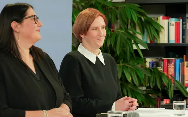 Elke Hanel-Torsch (r., SPÖ) wird neue Stadträtin für Frauen und Wohnbau. | Foto: Sade Jerabek/MeinBezirk