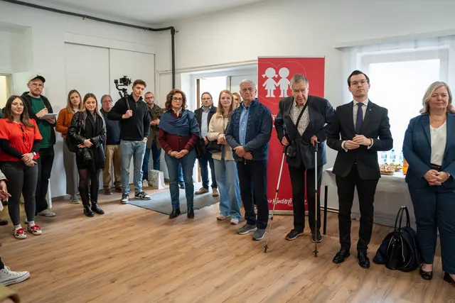 Großer Andrang herrschte in den Räumlichkeiten der "KAP WG" bei der Eröffnungsfeier. | Foto: Kinderfreunde Steiermark