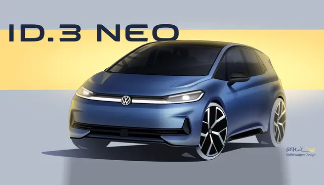Der neue VW ID.3 Neo feiert Mitte April seine Weltpremiere