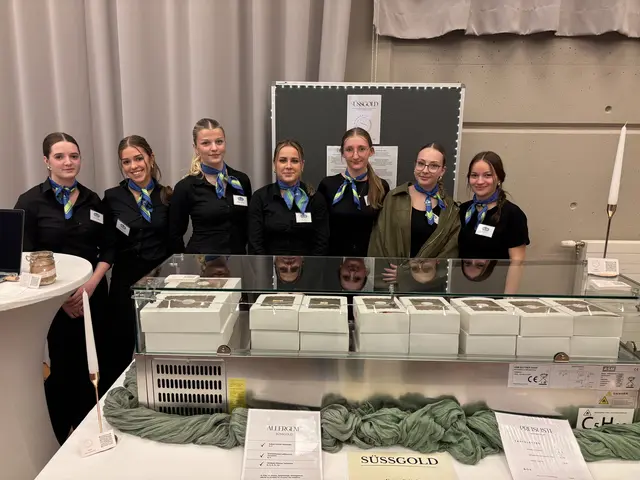 "Süßgold" heißt die Junior Company der Schülerinnen der 3b-Klasse. | Foto: MeinBezirk